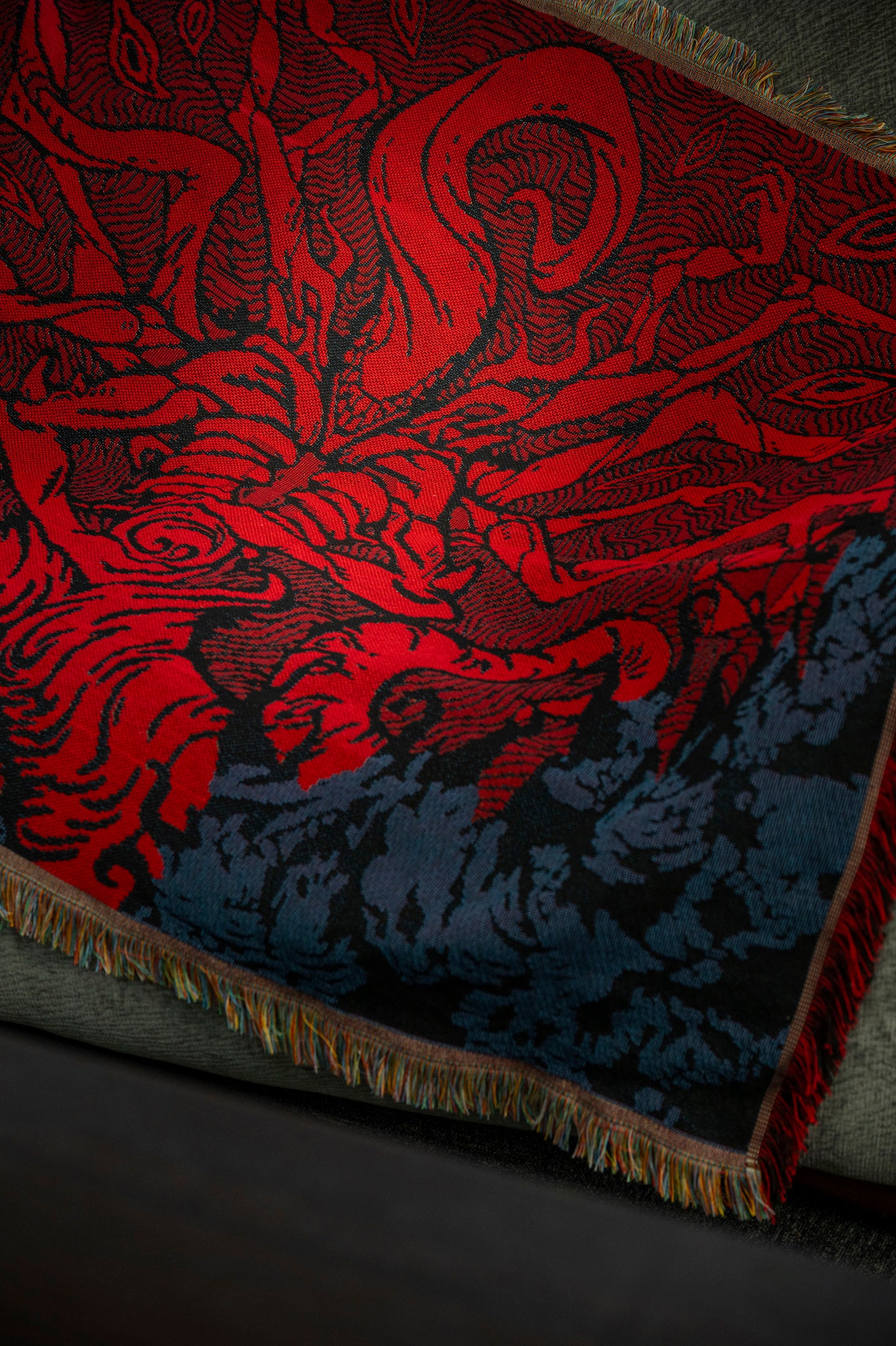 Heralds of the Unseen Cthulhu Mythos Art Blankets
