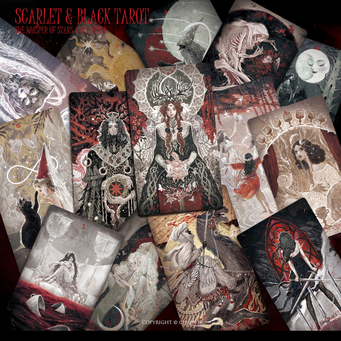 Scarlet & Black Tarot