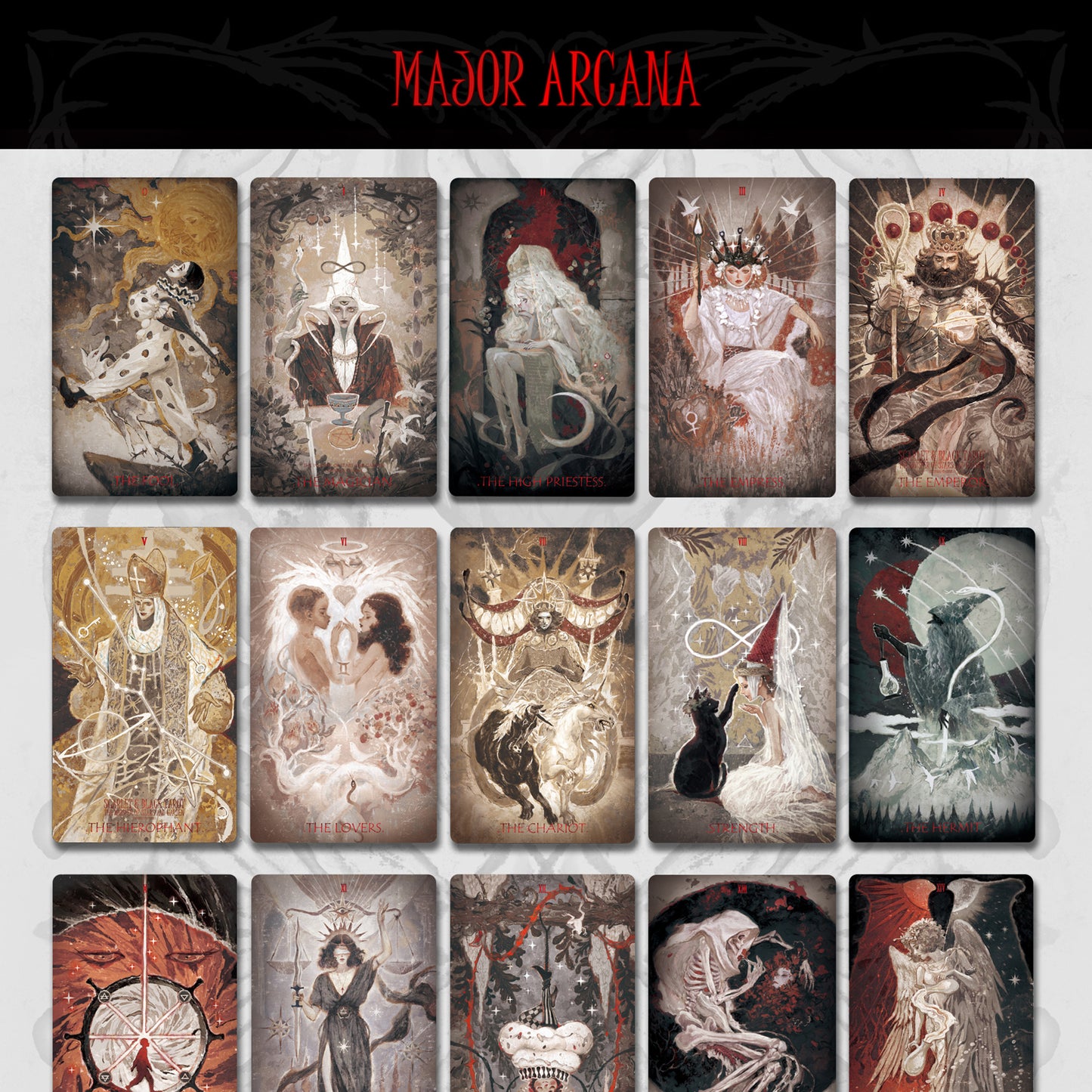 Scarlet & Black Tarot