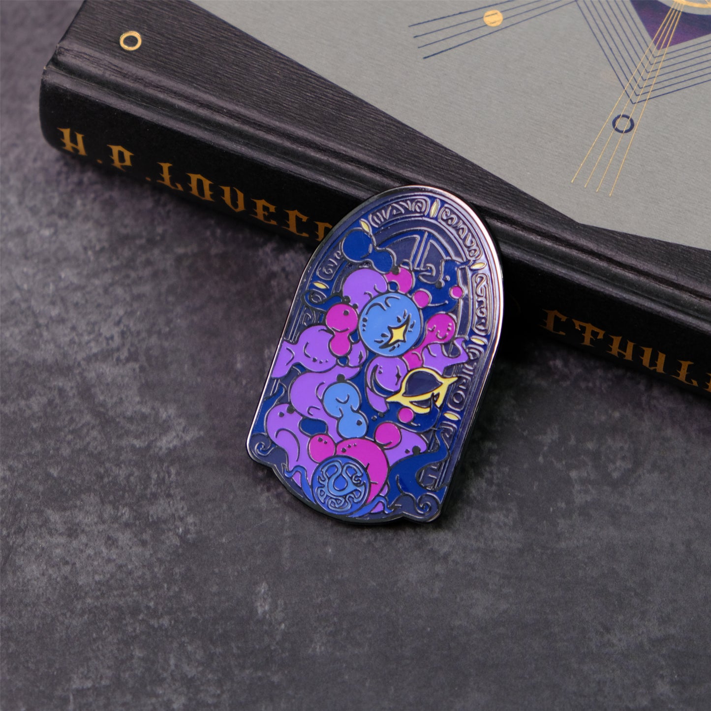 Visages Unseen Cthulhu Mythos Enamel Pins