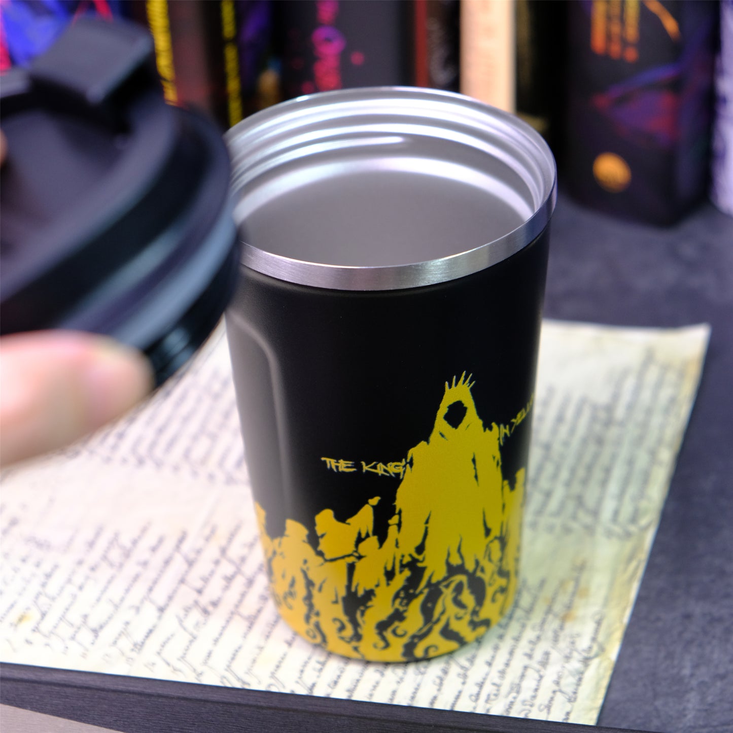 The King in Yellow & Crawling Chaos Travel Mugs