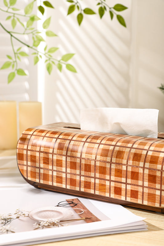 Wooden Tissue Box by LEYIN