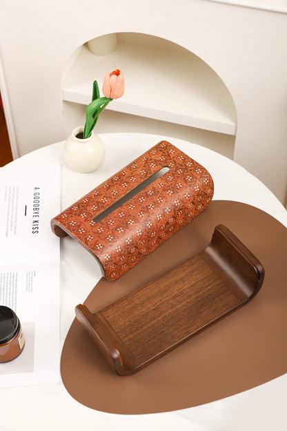 Wooden Tissue Box by LEYIN