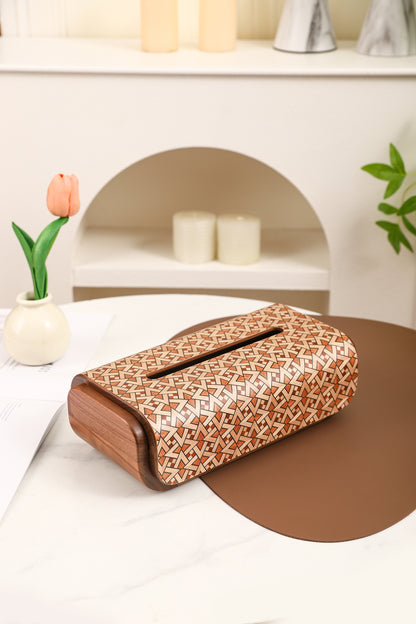 Wooden Tissue Box by LEYIN