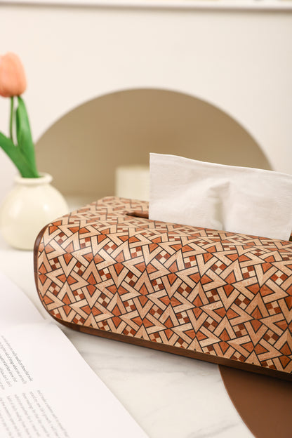 Wooden Tissue Box by LEYIN