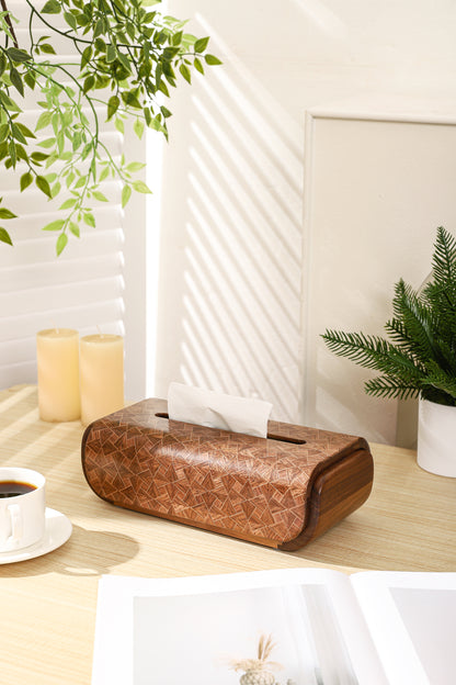 Wooden Tissue Box by LEYIN