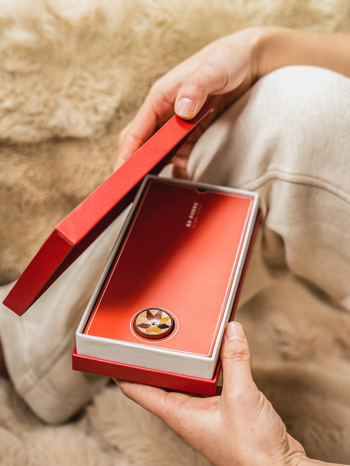 Multifunctional Wooden Incense Holder by LEYIN