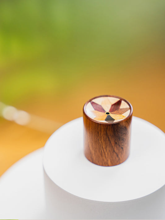 Multifunctional Wooden Incense Holder by LEYIN
