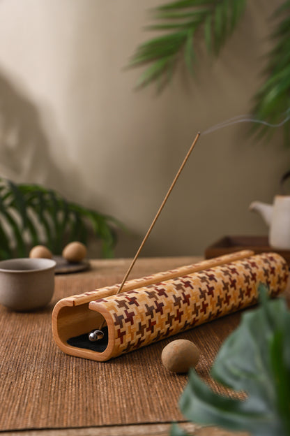 Wooden Incense Holder by LEYIN