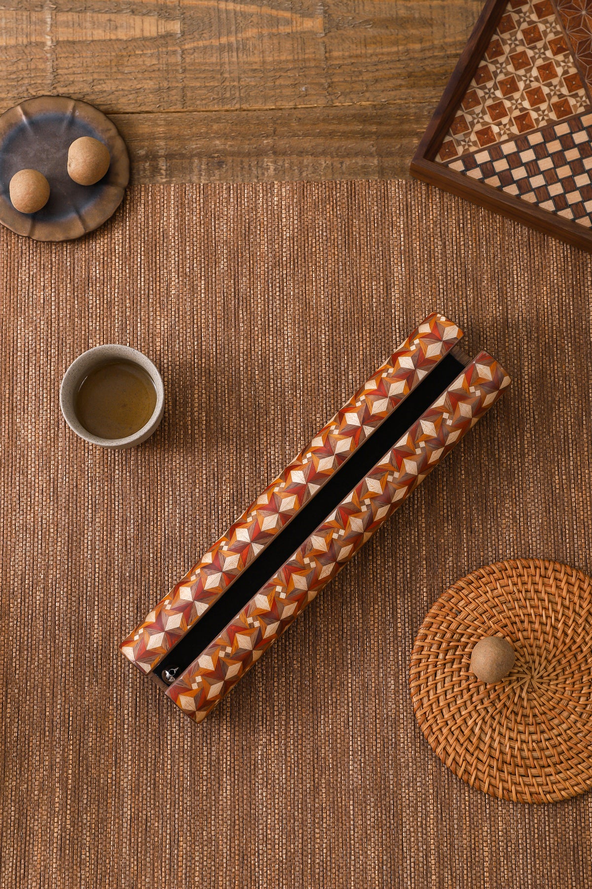 Wooden Incense Holder by LEYIN