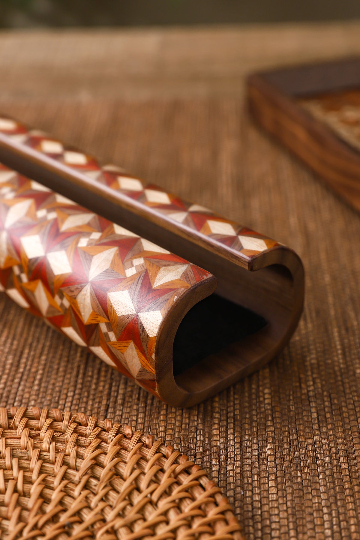 Wooden Incense Holder by LEYIN