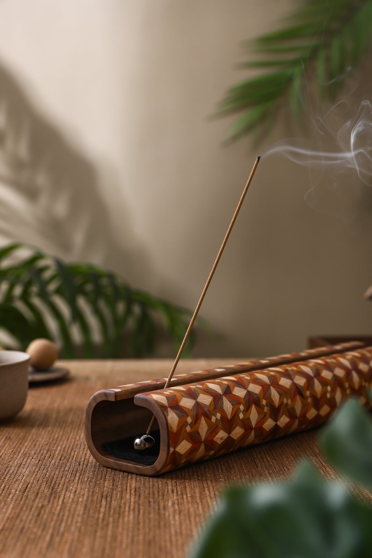 Wooden Incense Holder by LEYIN