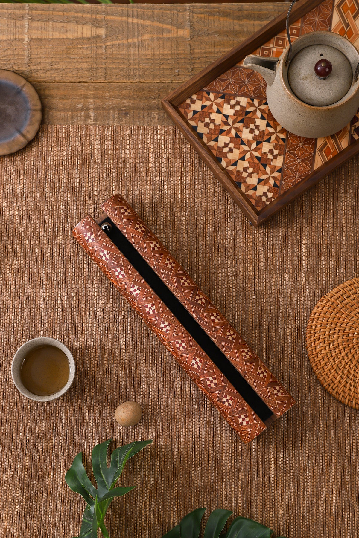 Wooden Incense Holder by LEYIN