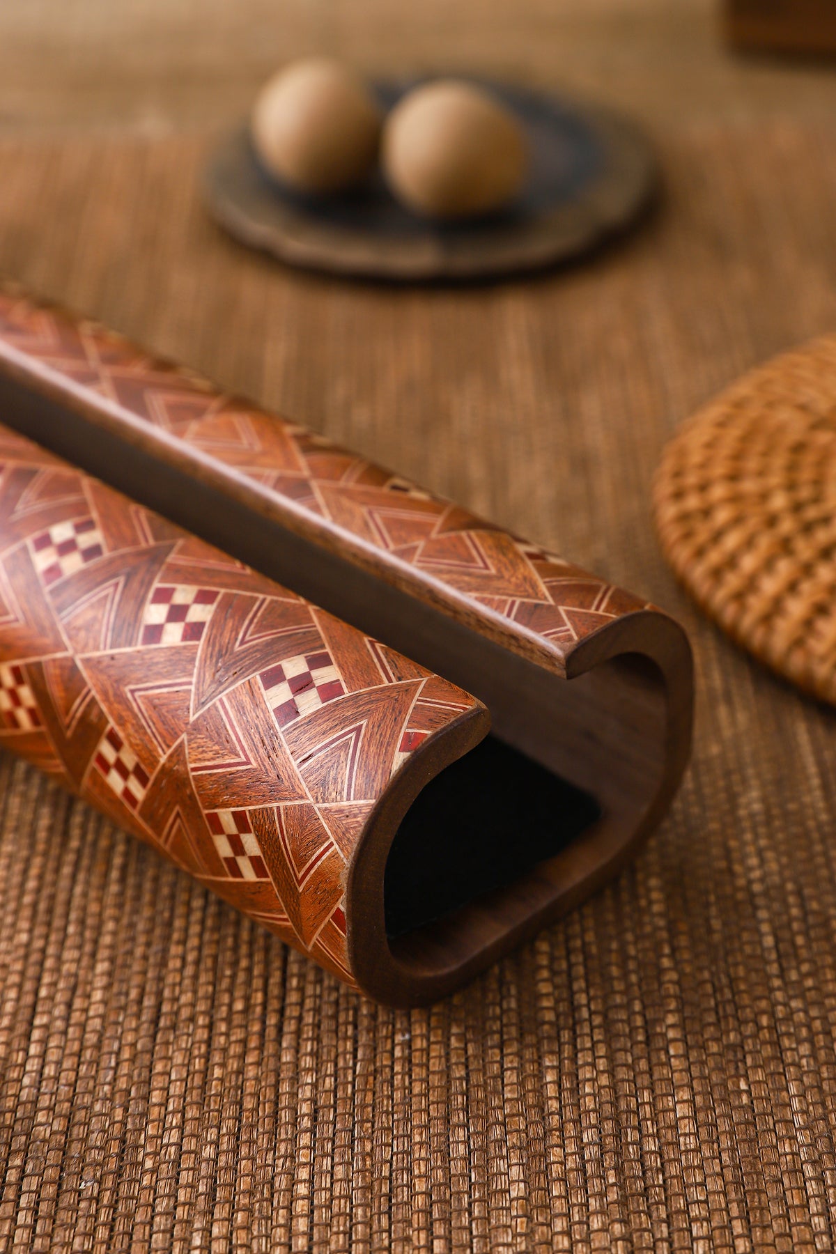 Wooden Incense Holder by LEYIN