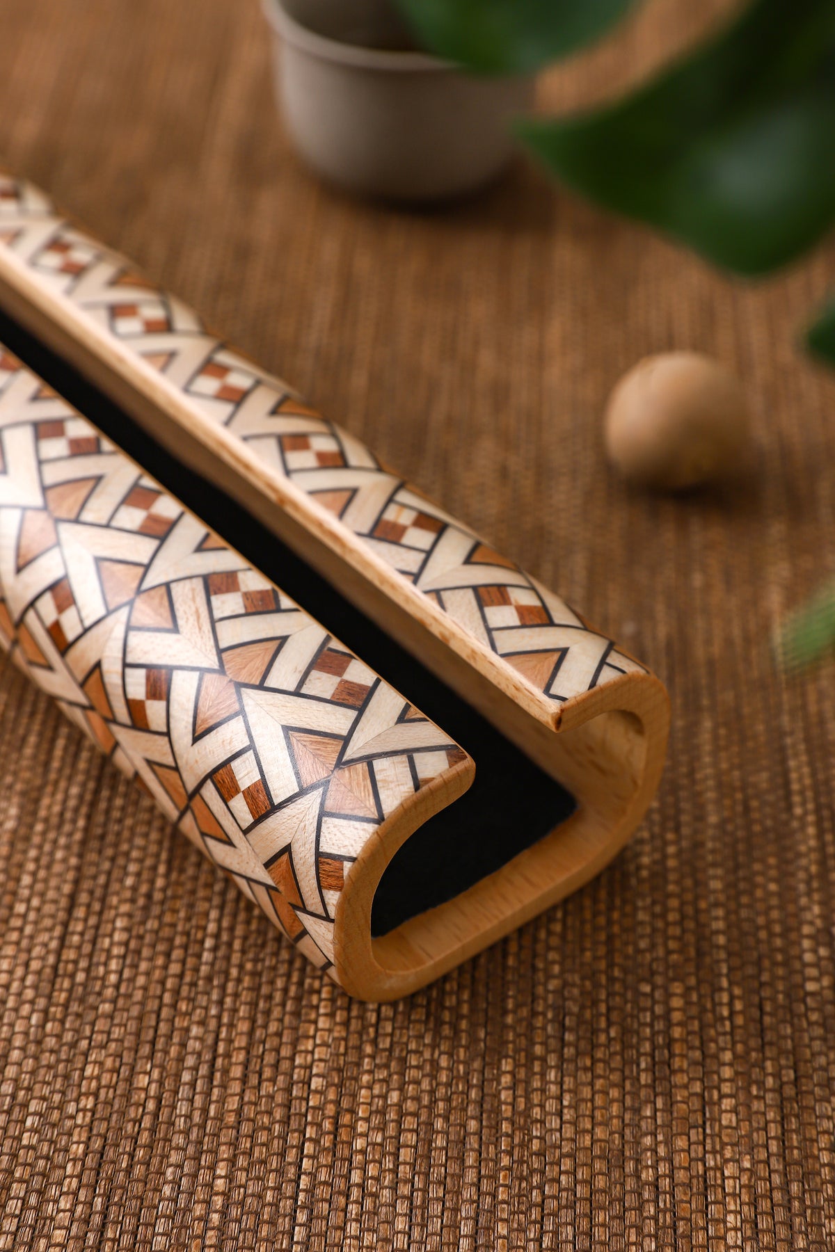 Wooden Incense Holder by LEYIN