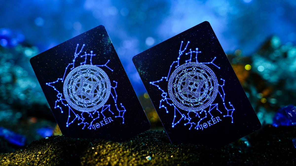 Zodiac Astrology Chart Playing Cards