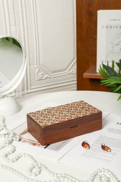 Wooden Jewelry Box by LEYIN