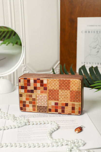 Wooden Jewelry Box by LEYIN
