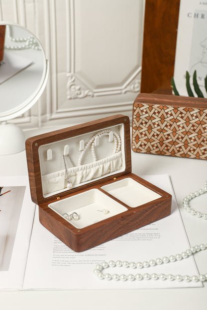 Wooden Jewelry Box by LEYIN