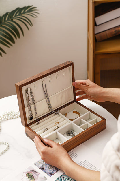Wooden Jewelry Box by LEYIN