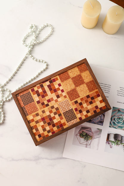 Wooden Jewelry Box by LEYIN