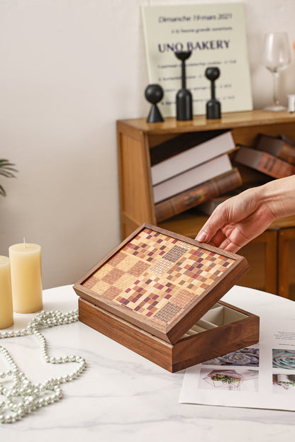 Wooden Jewelry Box by LEYIN