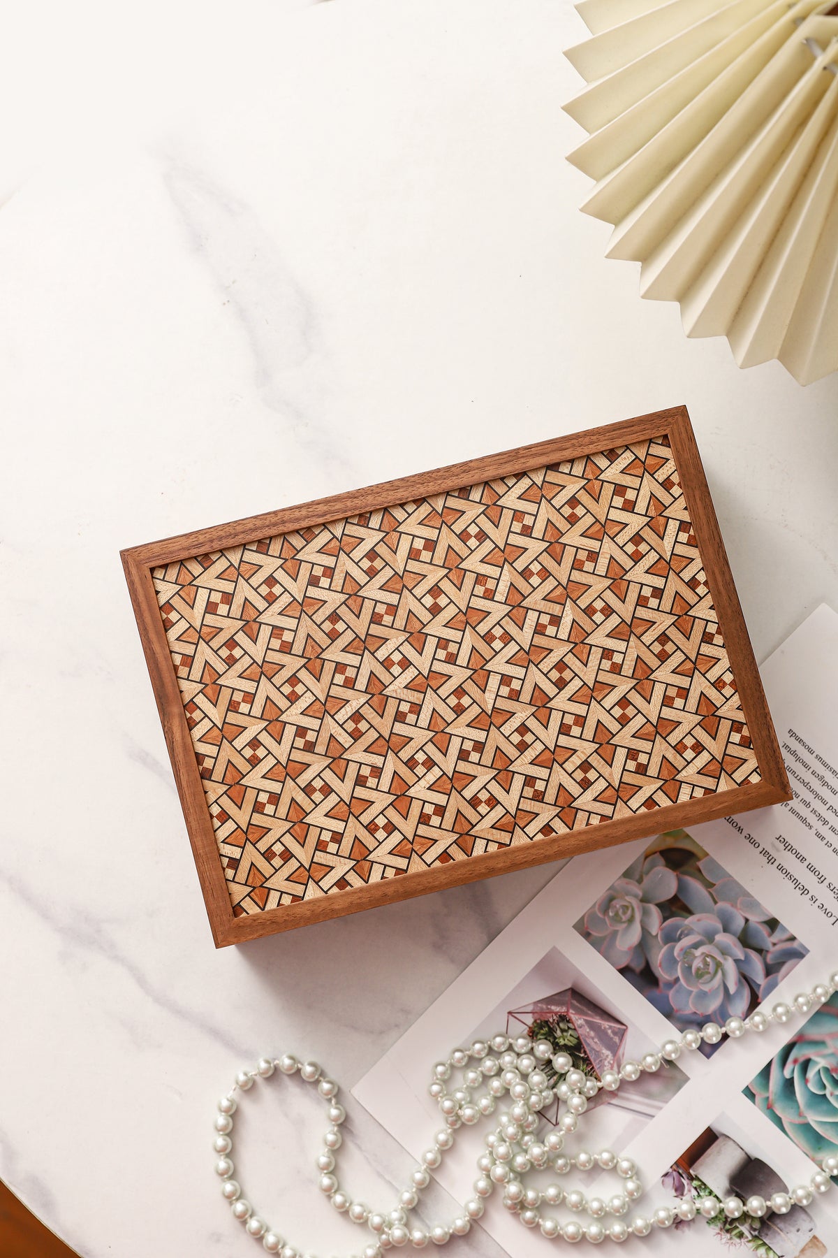 Wooden Jewelry Box by LEYIN