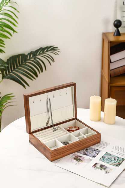 Wooden Jewelry Box by LEYIN