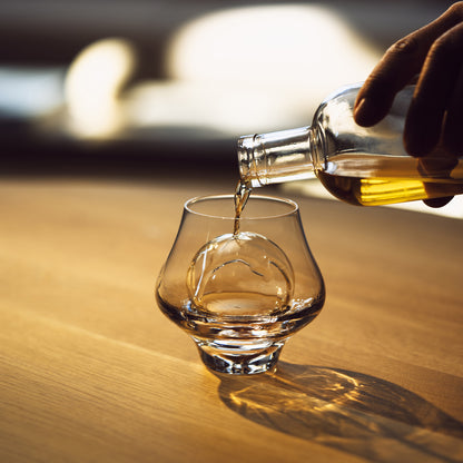 Cloud Dusk Whiskey Glass