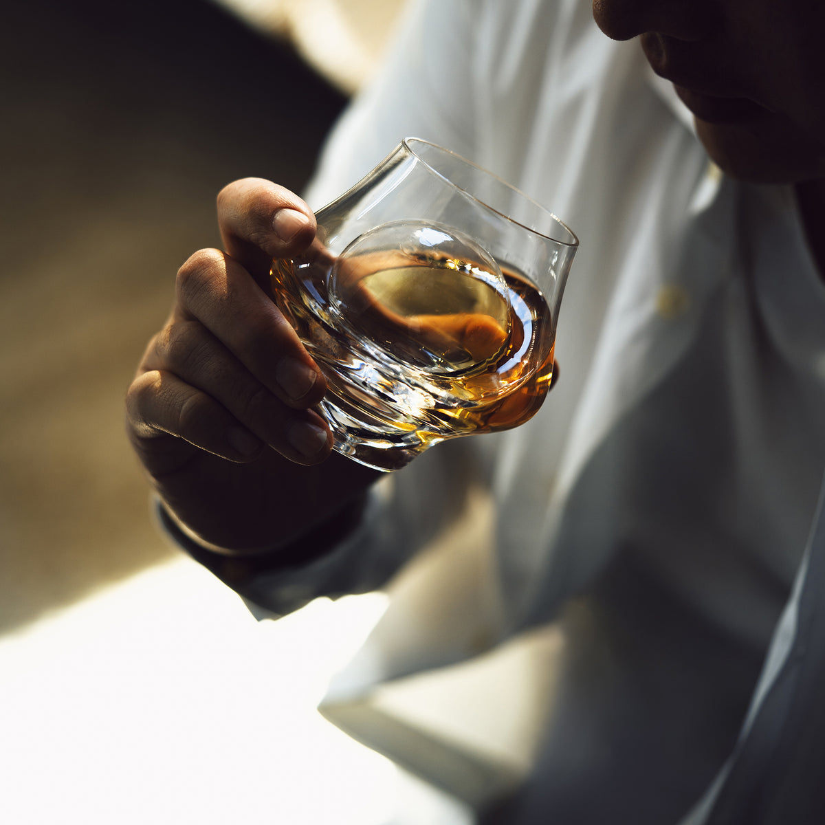 Cloud Dusk Whiskey Glass