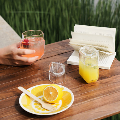 Glacier Drinking Glass (Clear)