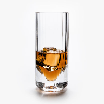 Cold Cut Whiskey Highball Glass