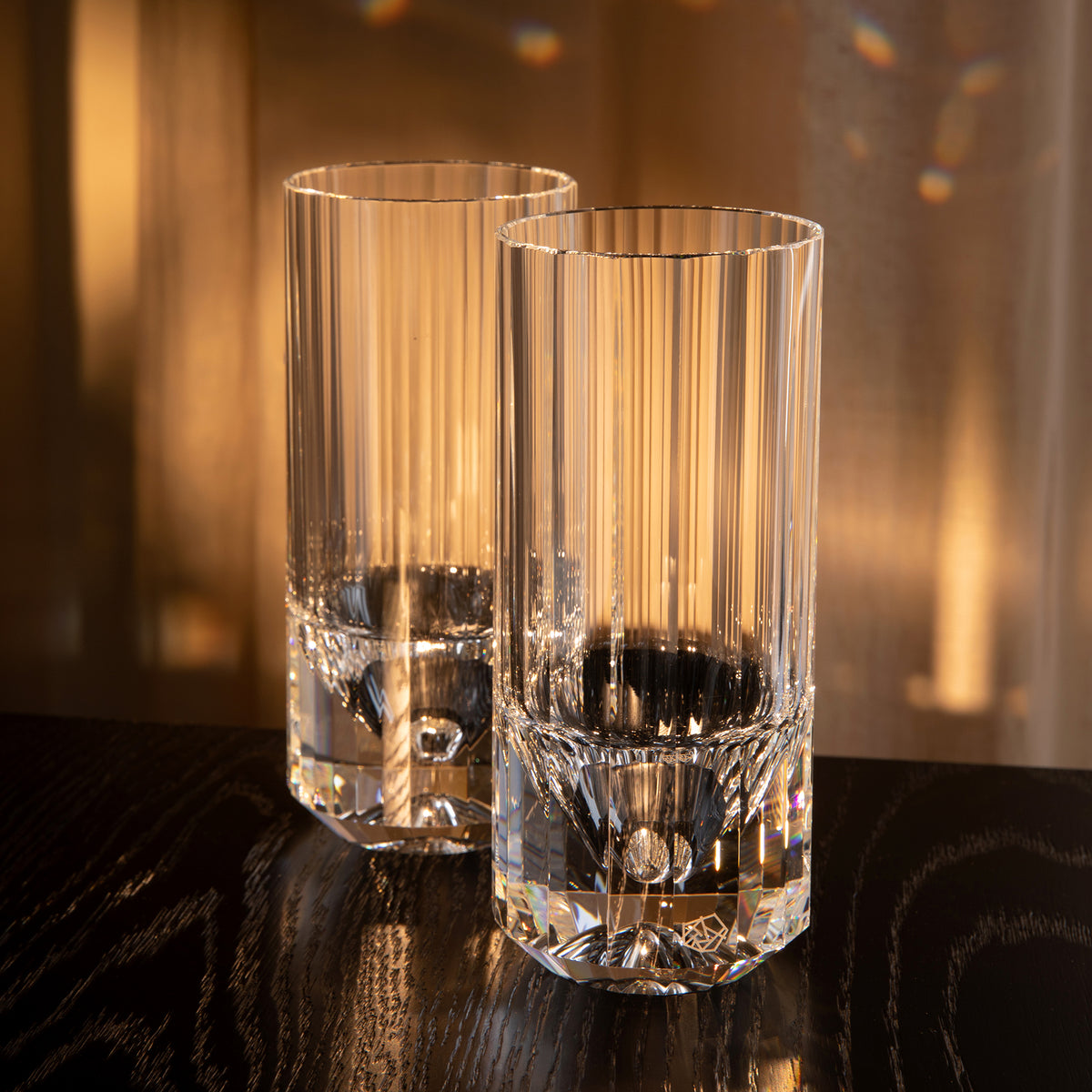 Cold Cut Whiskey Highball Glass
