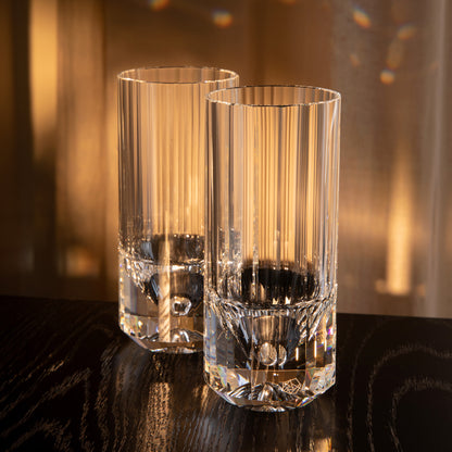Cold Cut Whiskey Highball Glass