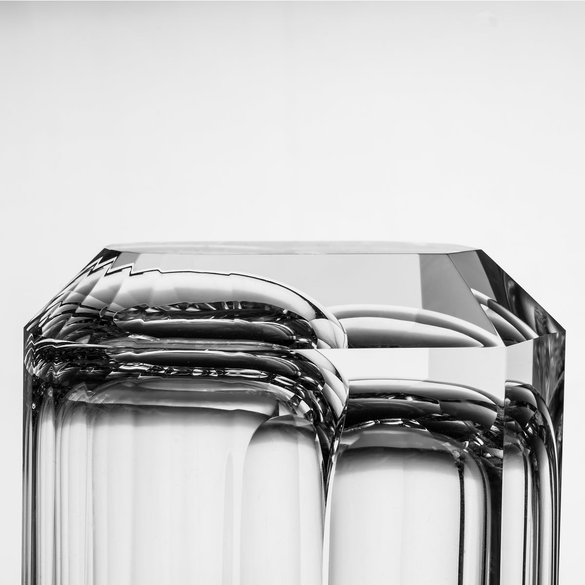 Cold Cut Whiskey Rocks Glass with Ice Ball Chamber