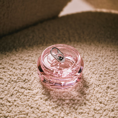 Just Right Crystal Glass Ashtray
