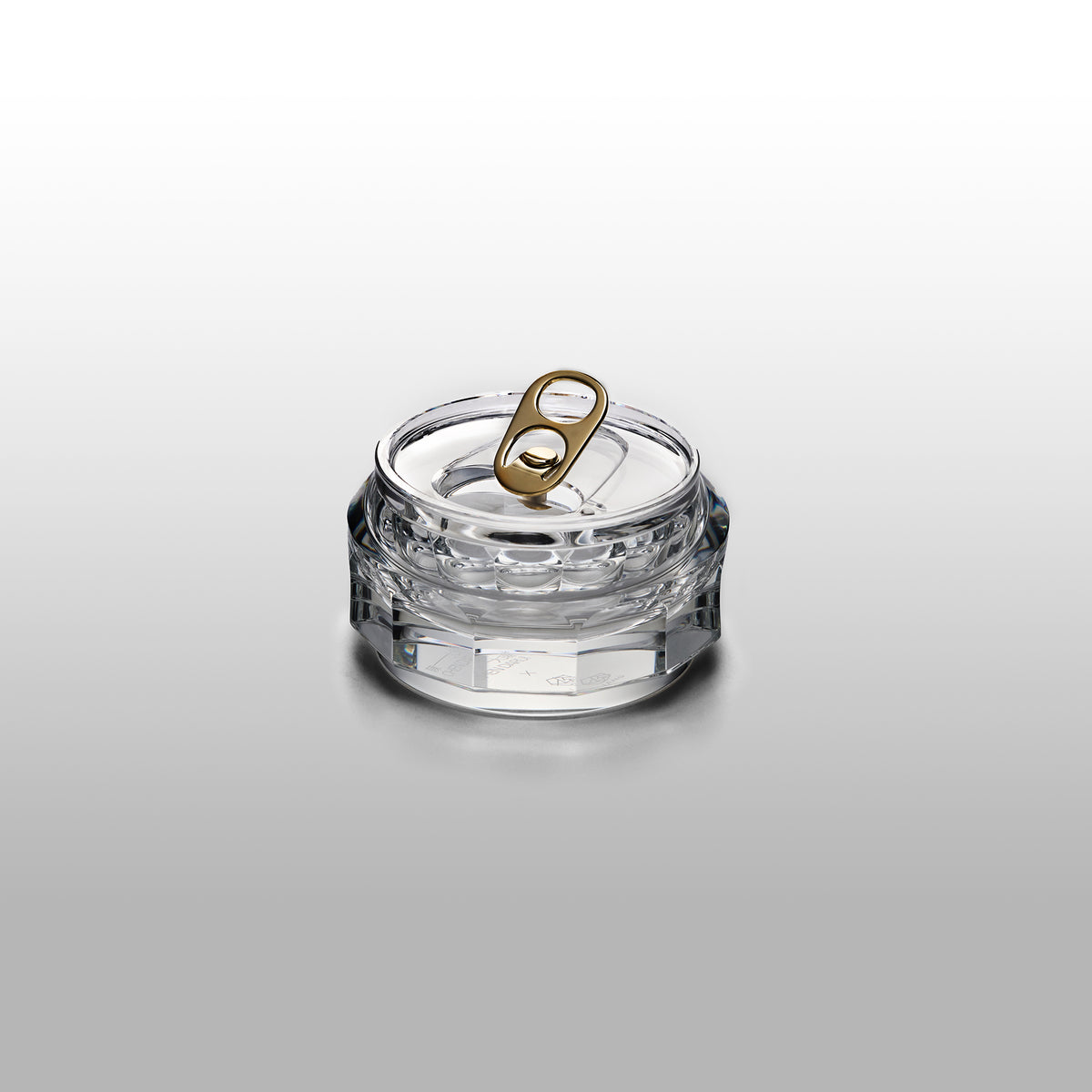 Just Right Crystal Glass Ashtray