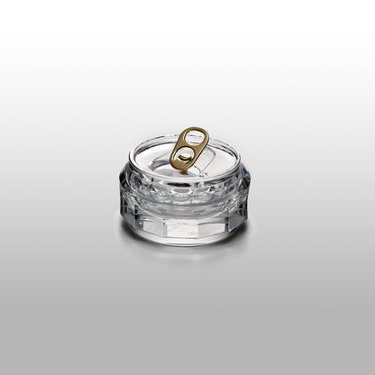 Just Right Crystal Glass Ashtray