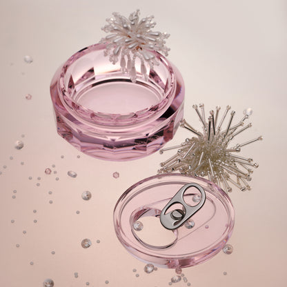 Just Right Crystal Glass Ashtray