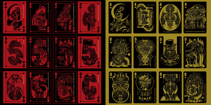 Lovecraft A-K Cthulhu Mythos Playing Cards