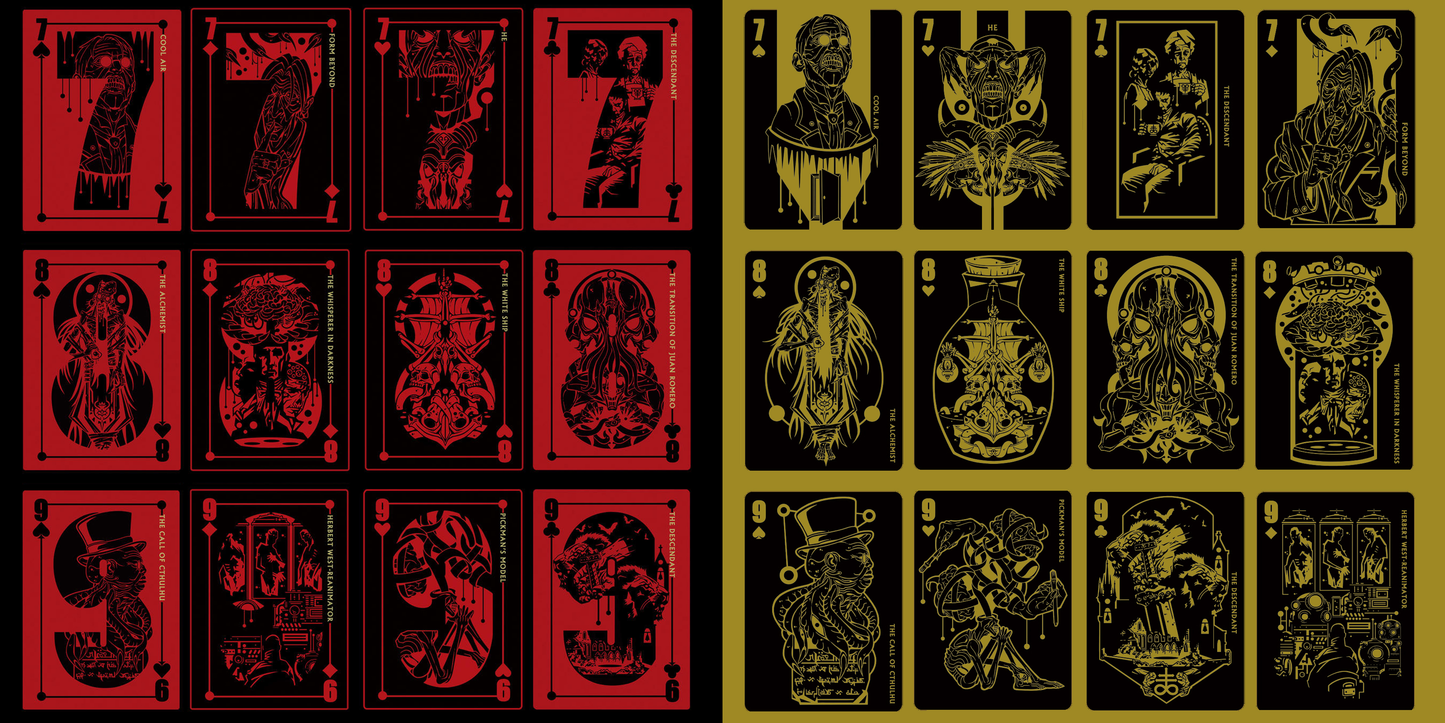 Lovecraft A-K Cthulhu Mythos Playing Cards
