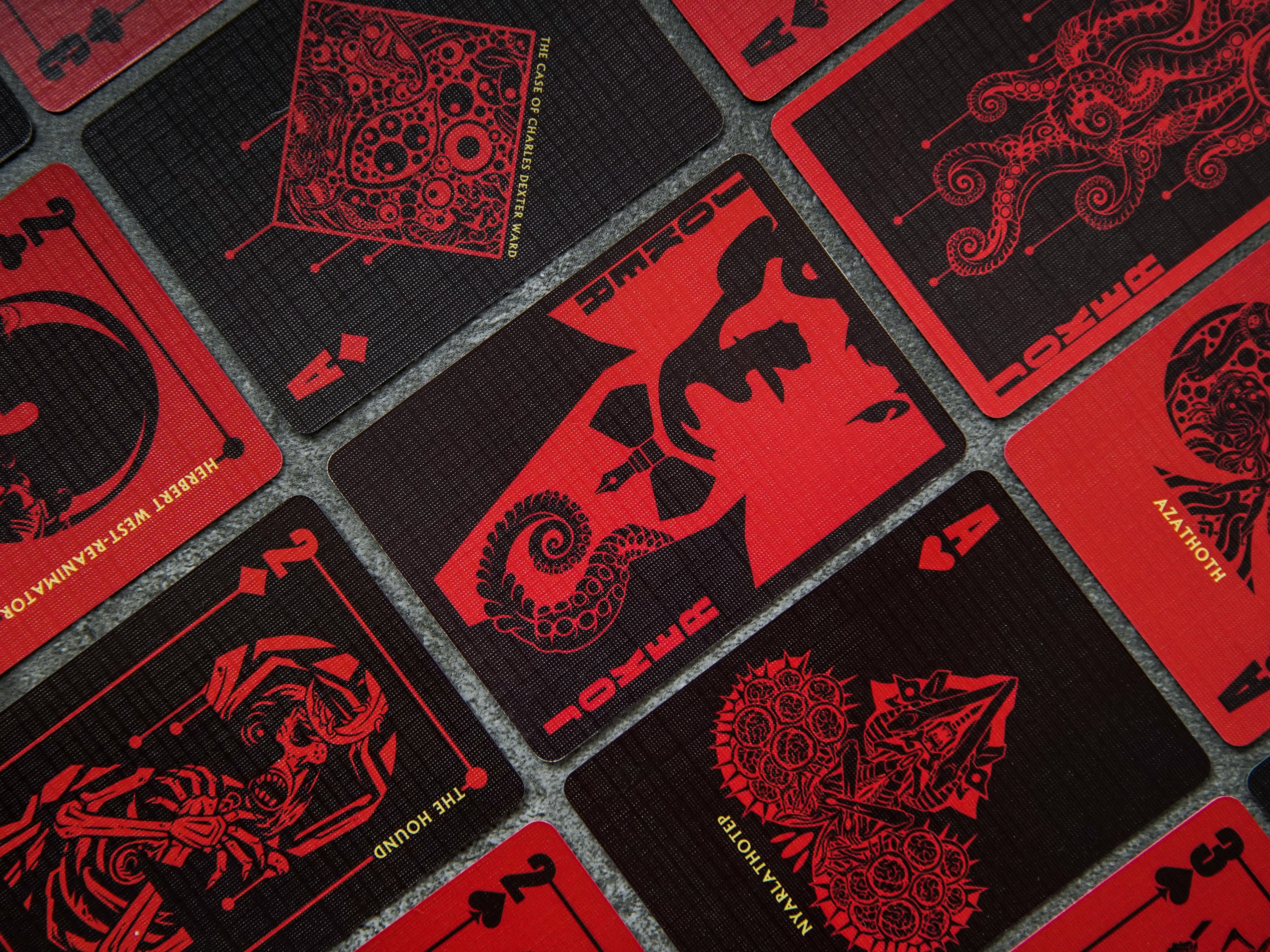 レア　Nichiyu Mammoth Playing　 Cards 54枚セット Lovecraft A-K Cthulhu Mythos Playing Cards – Vermilion Collection
