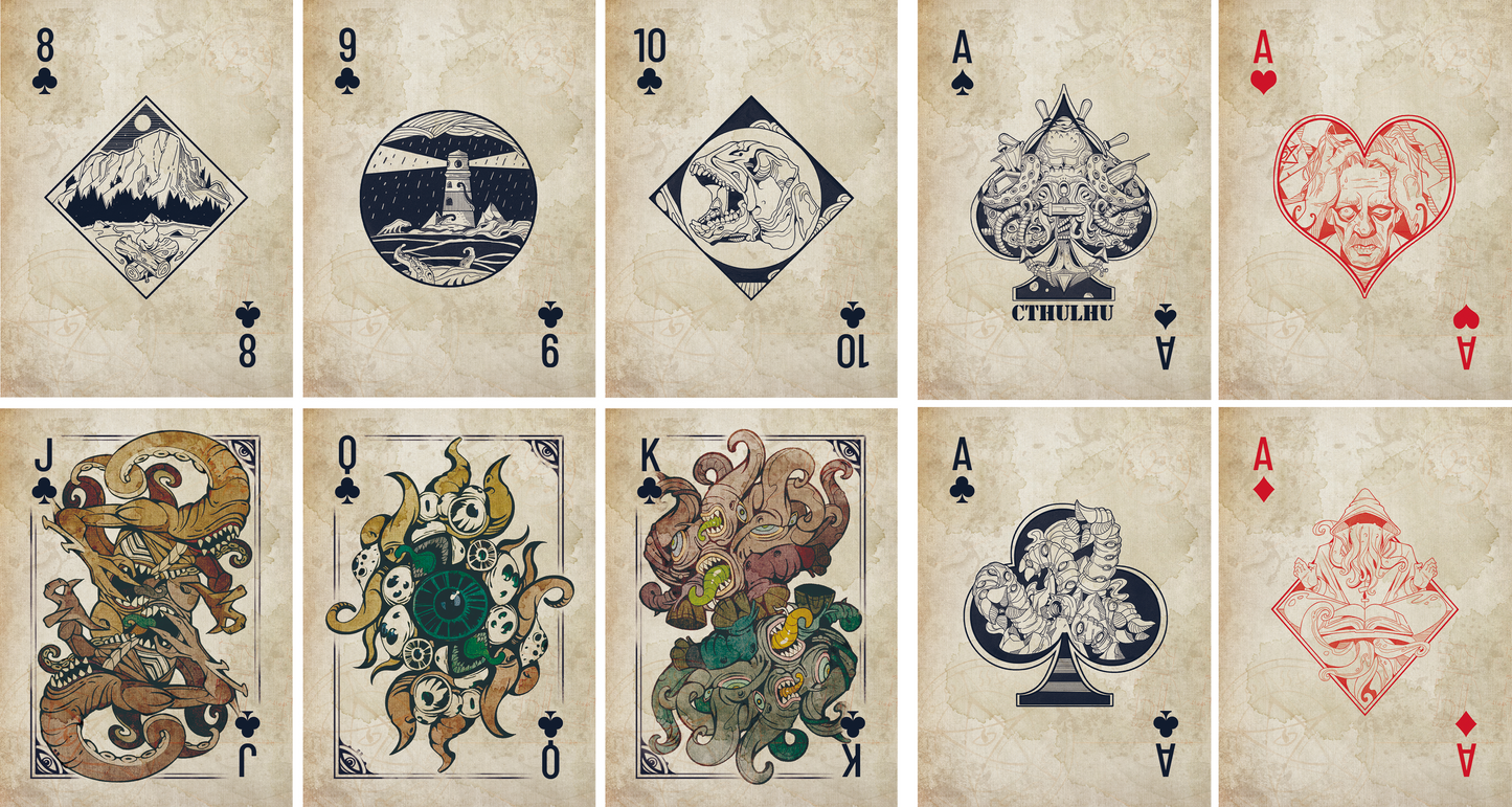 Great Old One Cthulhu Mythos Playing Cards