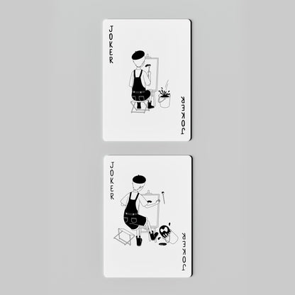 Painter & Ghost Playing Cards