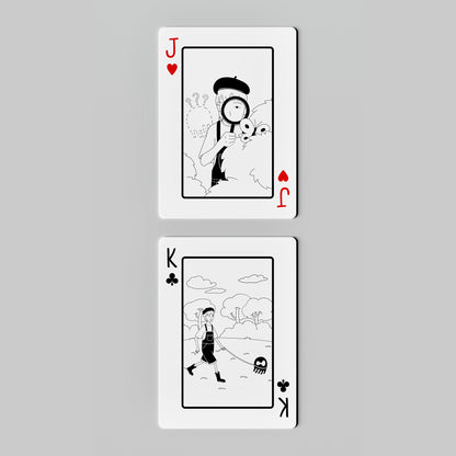 Painter & Ghost Playing Cards