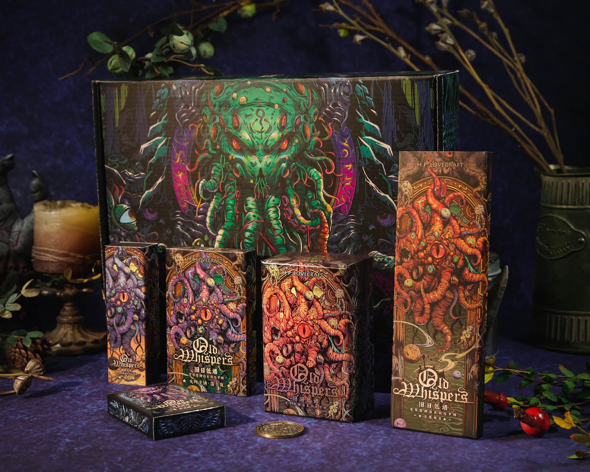 Cthulhu Mythos Comicology (Old Whispers) Tarot – Vermilion Collection