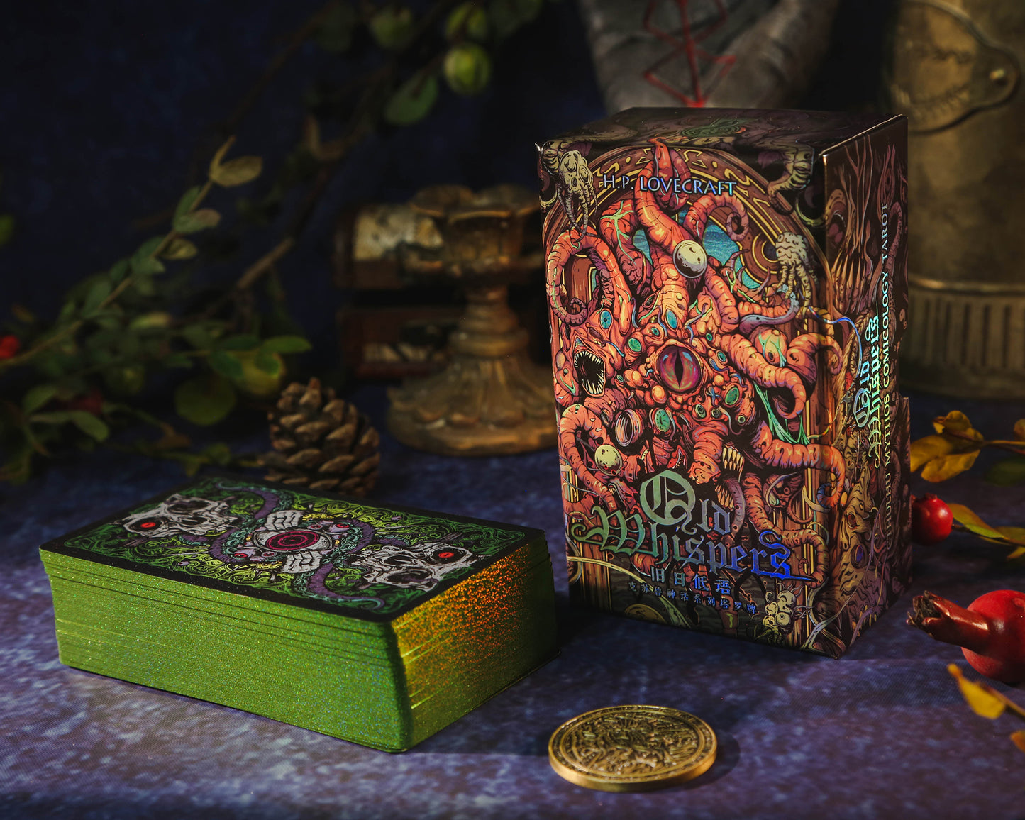 Cthulhu Mythos Comicology (Old Whispers) Tarot