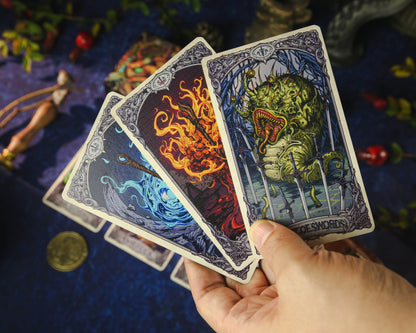 Cthulhu Mythos Comicology (Old Whispers) Tarot