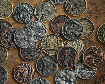 The Myth of Cthulhu Collectible Metal Coins