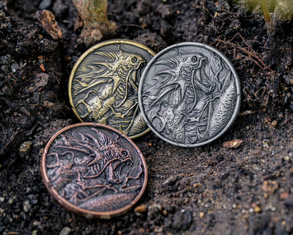 The Myth of Cthulhu Collectible Metal Coins